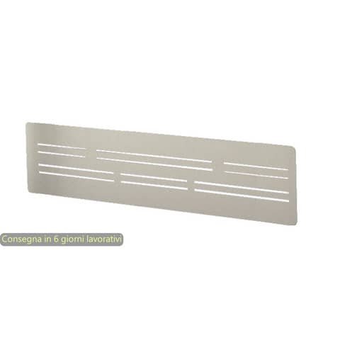 Modesty Panel Metal Artexport Presto Venere Plus sp. 15 mm 148×30 cm grigio allluminio – BMAD16+BOAC-AA