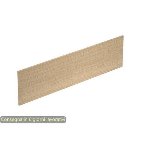 Pannello divisorio + staffe supporto per bench rovere 140×40 cm in melaminico linea Bridge Artexport – PAN-140-BTA/C