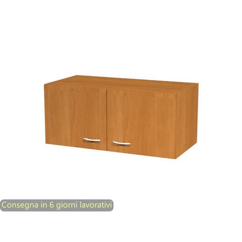 Sopralzo con ante noce chiaro per Armadio componibile Artexport 2898 90x44xH.40 cm – AR/SP/4