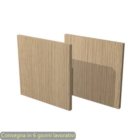 Coppia di dietri rovere per libreria componibile Maxicolor Artexport – 32,2×32,1 cm – 2R MaxC/C