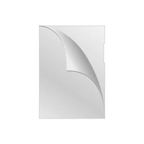 Buste a L Q-Connect 22×30 cm alto spessore – trasparenti conf. 50 pezzi – KF11193