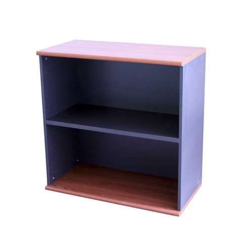 Mobile basso a giorno Frensy Venice 1 ripiano doppia larghezza 90x45x90 cm Ciliegio/Antracite – UVEM99