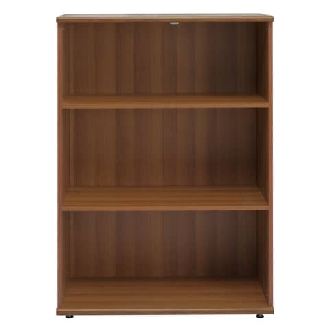 Mobile medio a giorno Frensy BYTE 3 ripiani 90x45x130 cm noce tabacco UFBNM139
