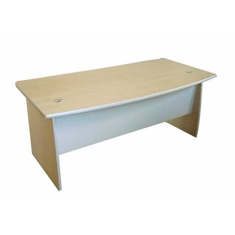 Scrivania Frensy EMOTION 140x85x72 cm fianchi a pannello rovere UEMS14