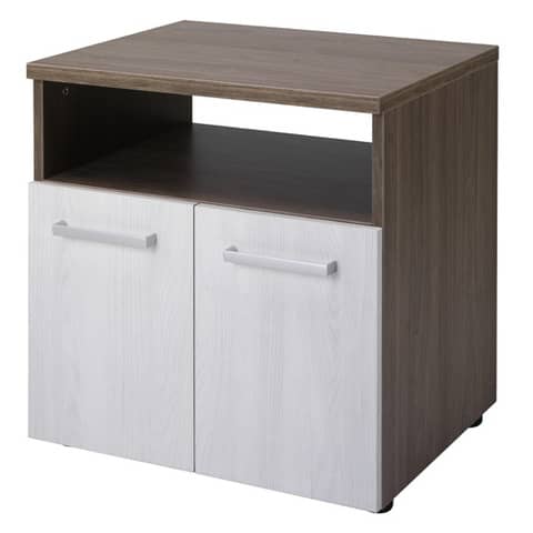Mobile di servizio Frensy Florence 60x52x63 cm olmo – ante frassino chiaro UFLMS