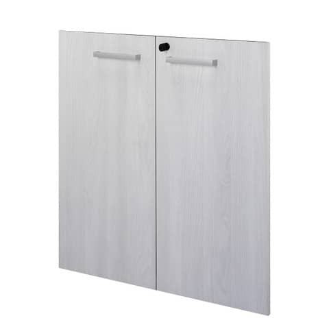 Coppia ante mobile basso Frensy Florence 80×88 cm frassino chiaro UFLAT838