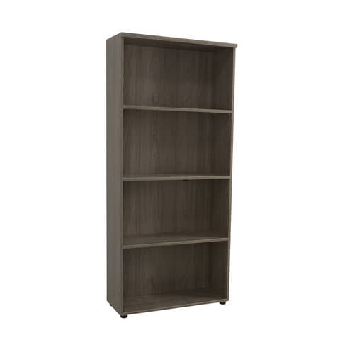 Mobile alto a giorno Frensy Florence 3 ripiani doppia larghezza 80x35x183 cm olmo – UFLM8318