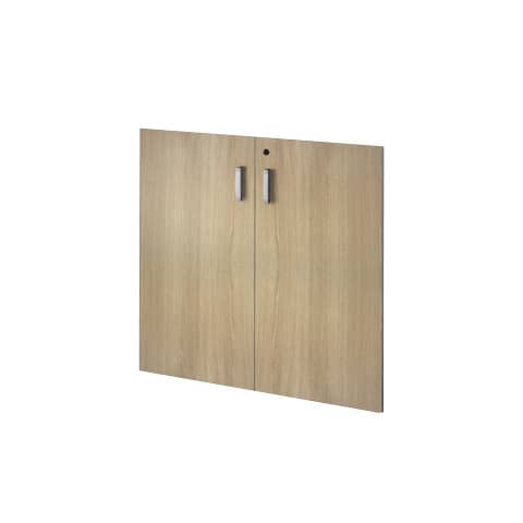 Coppia ante sezione bassa Frensy Spirit 90×90 cm rovere per mobile H.210 cm USPRAT210B