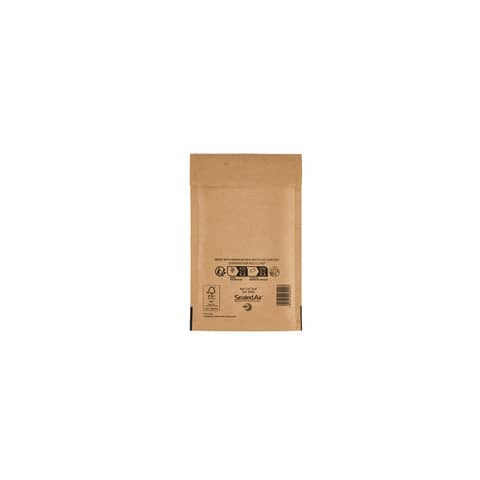 Buste imbottite Mail Lite® Gold B 12×21 cm Avana conf. 100 pezzi – 103027401