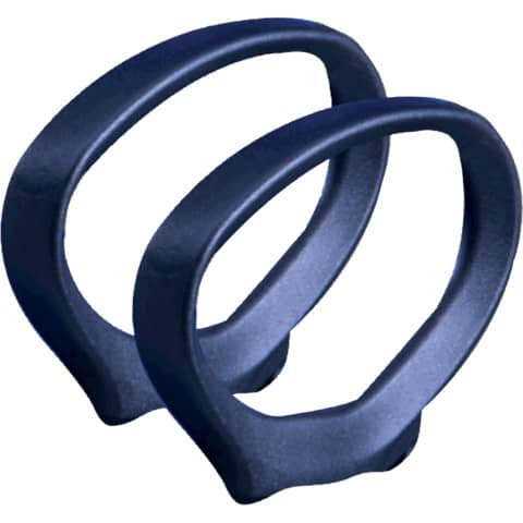 Coppia braccioli Unisit ACCBRLIF2 forma ovale – nero ACCBRLIF2