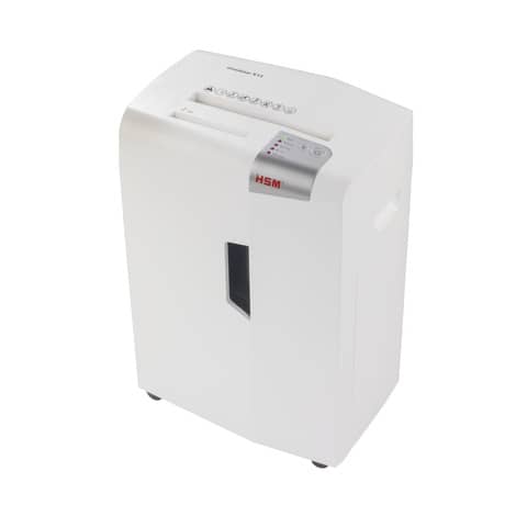 Distruggidocumenti uso moderato HSM SHREDSTAR X13 – P-4 – 23 L – taglio a frammenti 4×37 mm bianco/argento 1057121