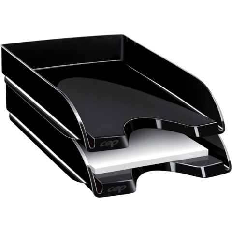 Vaschette portacorrispondenza CEP Pro 34,8×25,7×6,6 cm nero – apertura frontale – 1002000161