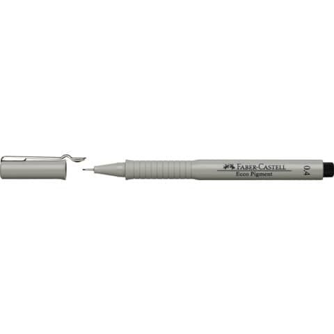 Penna punta in fibra Faber-Castell Ecco Pigment 0,4 mm 166499