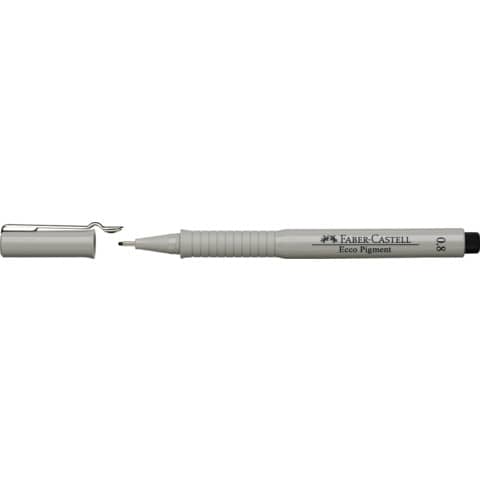 Penna punta in fibra Faber-Castell Ecco Pigment 0,8 mm 166899