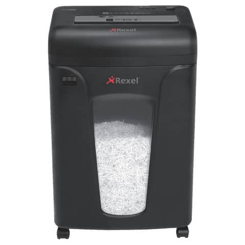 Distruggidocumenti uso frequente Rexel Mercury™ REM820 P-5 21 L – taglio a microframmenti 1,9×15 mm nero 2104010EU
