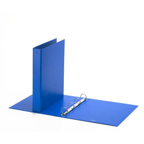 Raccoglitore FAVORIT Europa 22×30 cm 4 anelli tondi Ø 30 mm – dorso 4 cm azzurro 400051000