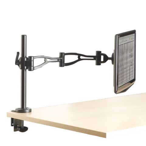 Braccio Monitor Singolo per regolare monitor LCD/TFT Fellowes Professional Series™nero max 32 pollici – 8041601