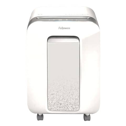 Distruggidocumenti uso moderato Fellowes LX201 – P-5 – 22 L – taglio a microframmenti 2×12 mm – bianco 5050101
