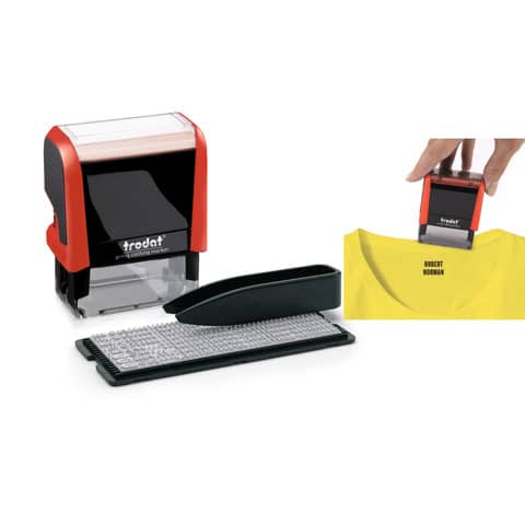 Timbro autocomponibile per tessuti Trodat Printy 4911 Clothing Marker 38×14 mm 43278
