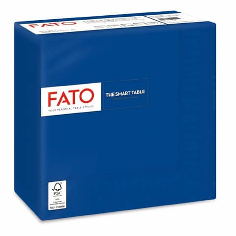 Tovaglioli Fato The Smart Table 38×38 cm blu notte Conf. 100 pezzi – 82141100