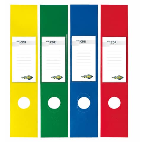 Copridorso autoadesivi Sei Rota CDR 7×34,5 cm verde Conf. 10 pezzi – 58012535