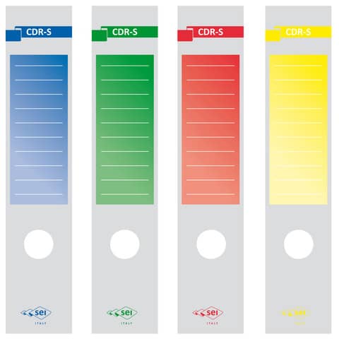 Copridorso autoadesivi Sei Rota CDR-S 7×34,5 cm blu Conf. 10 pezzi – 58012607
