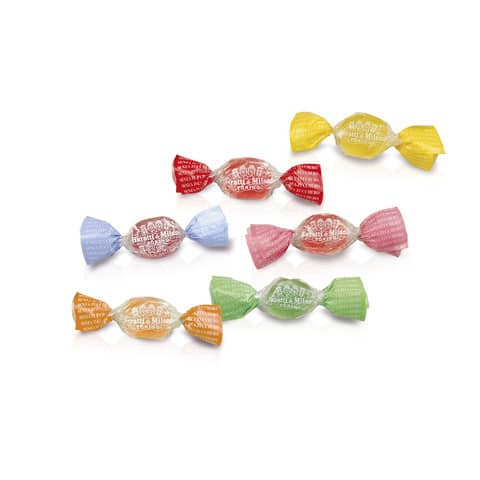Caramelle Gelées Mini Baratti&Milano Giada senza zucchero – Assortite 6 gusti frutta – sacchetto 500 g – 01-0145