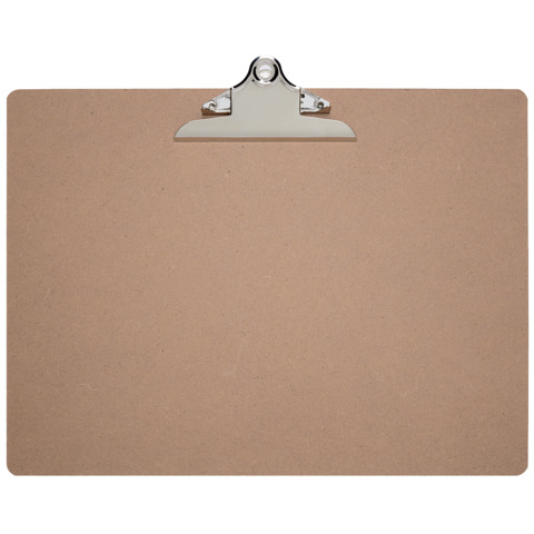 Portablocchi con clip MAULclassic A3 in legno di fibra Z700032