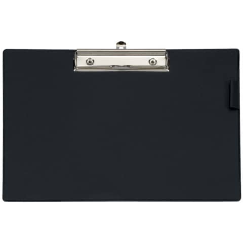 Portablocco orizzontale con clip MAUL nero 23×32 cm Z700023