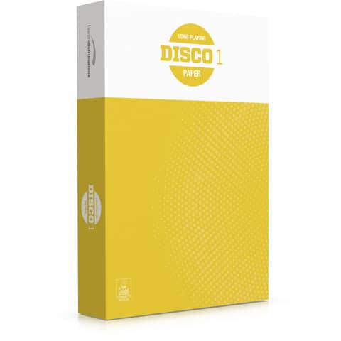 Carta per fotocopie A4 Disco 1 80 g/mq Burgo Distribuzione risma 500 ff – 1104434