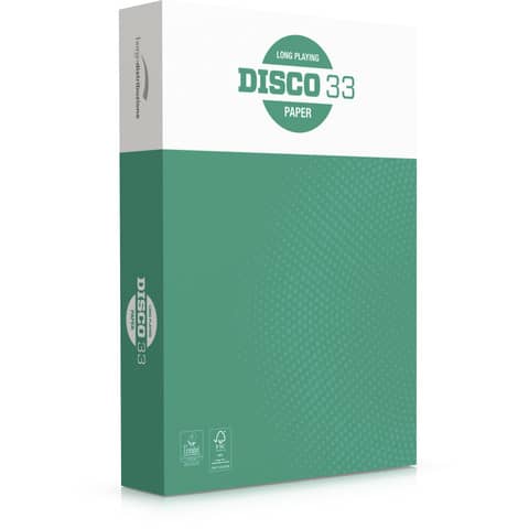 Carta per fotocopie A4 Disco 33 75 g/mq Burgo Distribuzione risma da 500 ff – 1104533