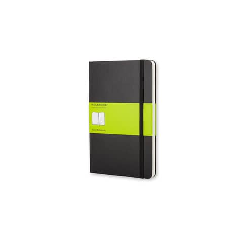 Taccuino a pagina bianca large 13×21 cm copertina rigida Moleskine nero MS-701146