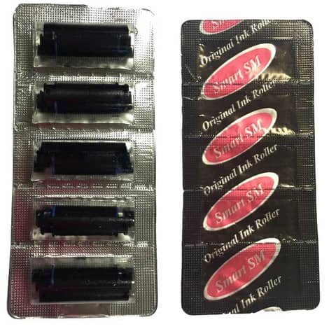 Tamponi inchiostrati per prezzatrici Printex nero conf. 5 pezzi – TAMP/SM07