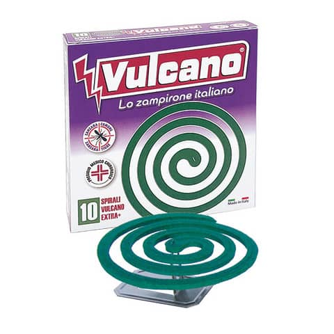 Insetticida zampirone per esterni Vulcano Extra – conf. 10 spirali 18200