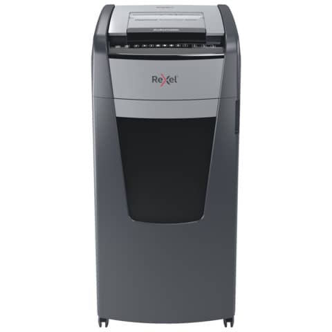 Distruggidocumenti uso frequente Optimum AutoFeed+ 600X EU Rexel P-4 110 L taglio a frammenti 4×36 mm – nero – 2020600XEU