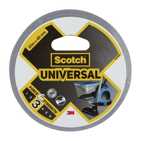 Nastro adesivo extra resistente Scotch® Extremium Universal 48 mm x 25 m – argento – 29044825S