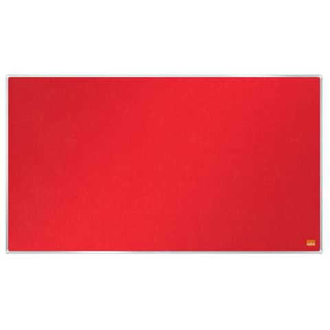 Pannello in feltro Nobo Widescreen Impression Pro 32” 710×400 mm rosso 1915419