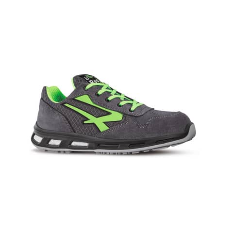 Scarpe antinfortunistiche basse Point S1P U-Power nylon grigio-verde n° 44 – RL20036 POINT S1P 44