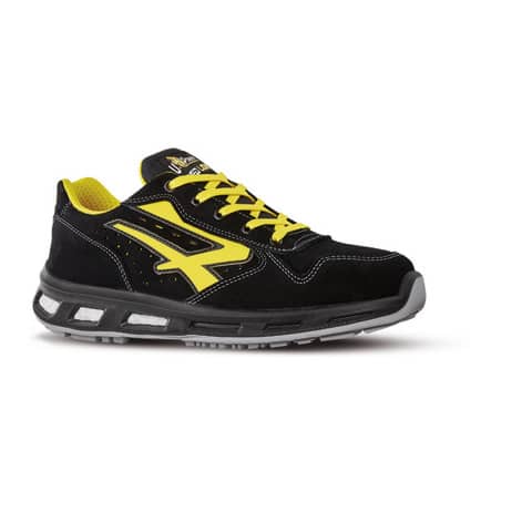 Scarpe antinfortunistiche in pelle di camoscio Axel S1P U-Power nero/giallo – n° 44 – RL20236 AXEL S1P44