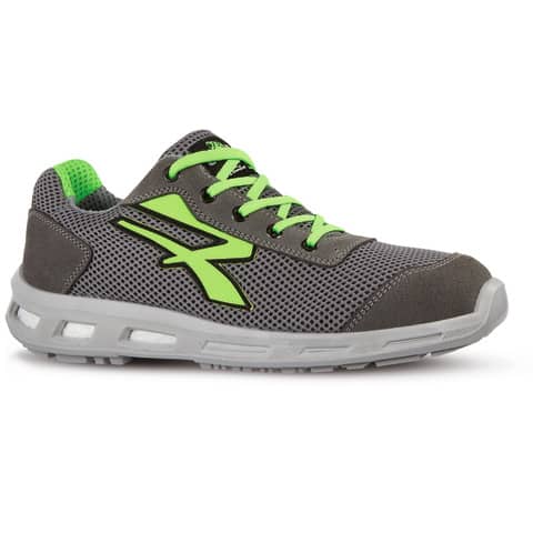 Scarpe antinfortunistiche in pelle Airnet Summer S1P U-Power grigio-verde n° 44 – RL20346 SUMMER S1P 44