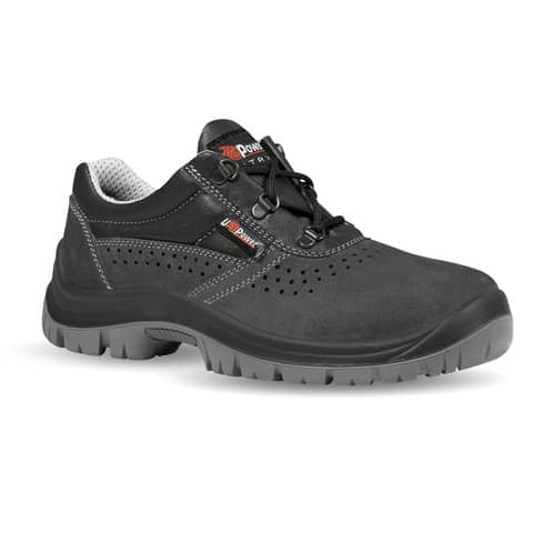 Scarpe antinfortunistiche in pelle di camoscio Movida S1P U-Power nero-grigio n° 40 – UE20025 MOVIDA S1P 40