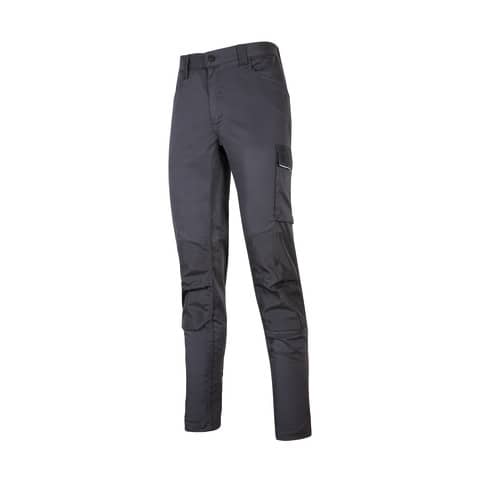 Pantalone da lavoro Meek U-Power grigio acciaio – 6 tasche – Taglia L HY179GI MEEK L