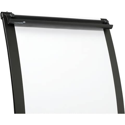 Lavagna portablocco magnetica mobile Legamaster BLACKTEC 70×103 cm in alluminio nero – L-1510 01