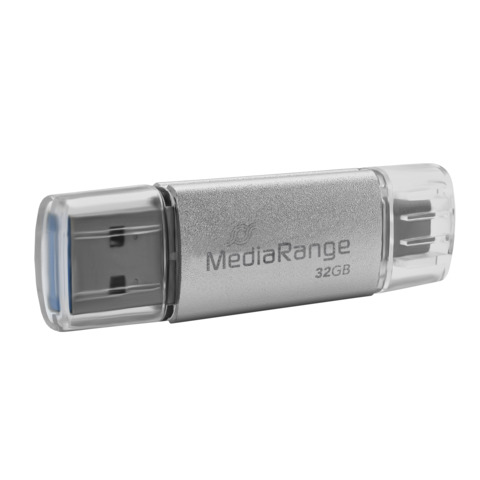 Chiavetta USB 3.0 Media Range con spina USB Type-C™ – 32 GB – argento MR936