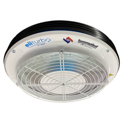 Sanificatore-Miscelatore d’aria con tecnologia UV-C Eliturbo UV-Light grigio – UVL-100