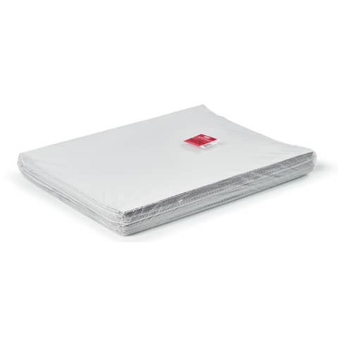 Carta da pacco Rex-Sadoch 100×140 cm 80 g/m² – Kraft bianco – conf. 50 fogli piegati 50×35 cm – CK50W