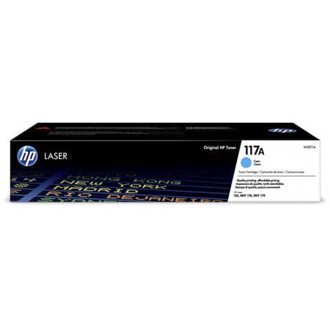 Toner HP 117A ciano –  W2071A