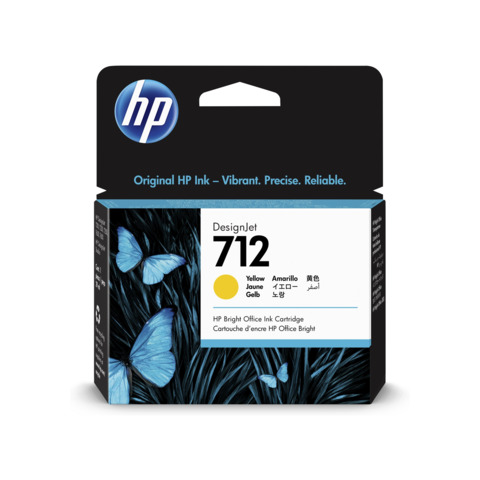Cartuccia HP Ink 712 – 29 ml giallo  3ED69A