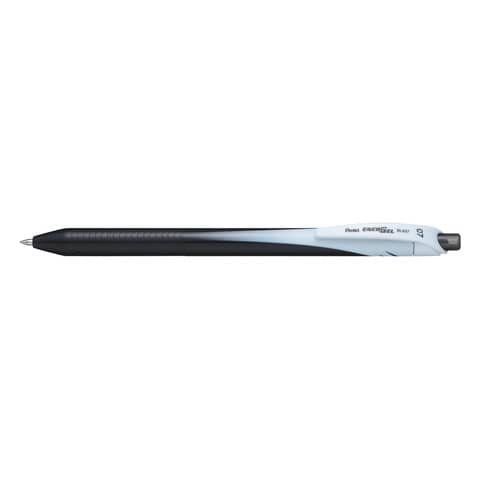 Penna roller a scatto Pentel Energel Slim punta 0,7 mm – nero – Value Pack 20+4 penne omaggio – 22229