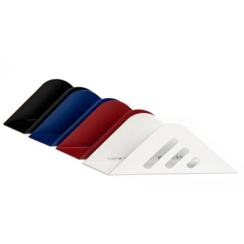 Portalettere da scrivania Zenith 825 21×7,8×4,3 cm – bianco 0608250020